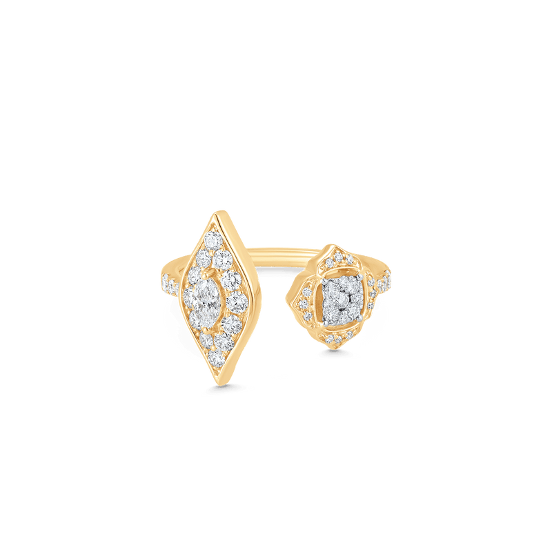 Leela Donna Open Diamond Ring - Sara Weinstock Fine Jewelry
