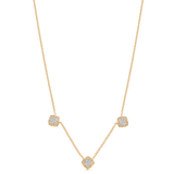 Leela Three Diamond Drop Necklace - Sara Weinstock Fine Jewelry