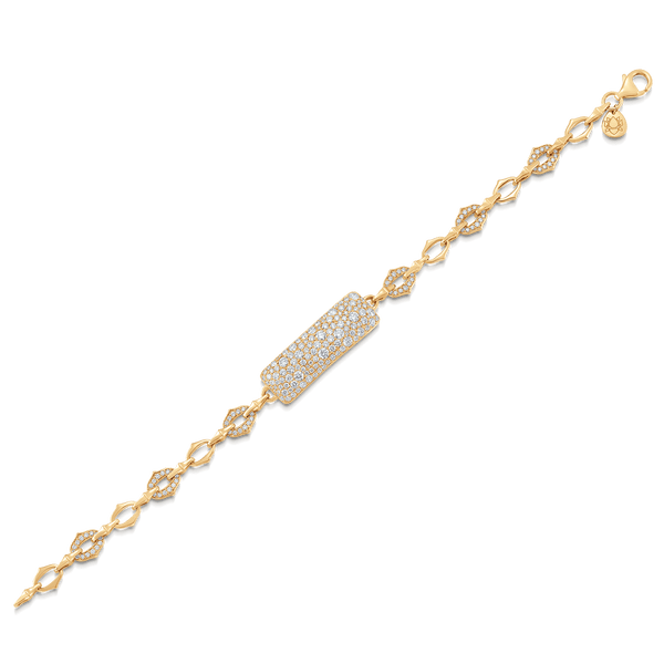 Lucia Diamond Bar Bracelet - Sara Weinstock Fine Jewelry