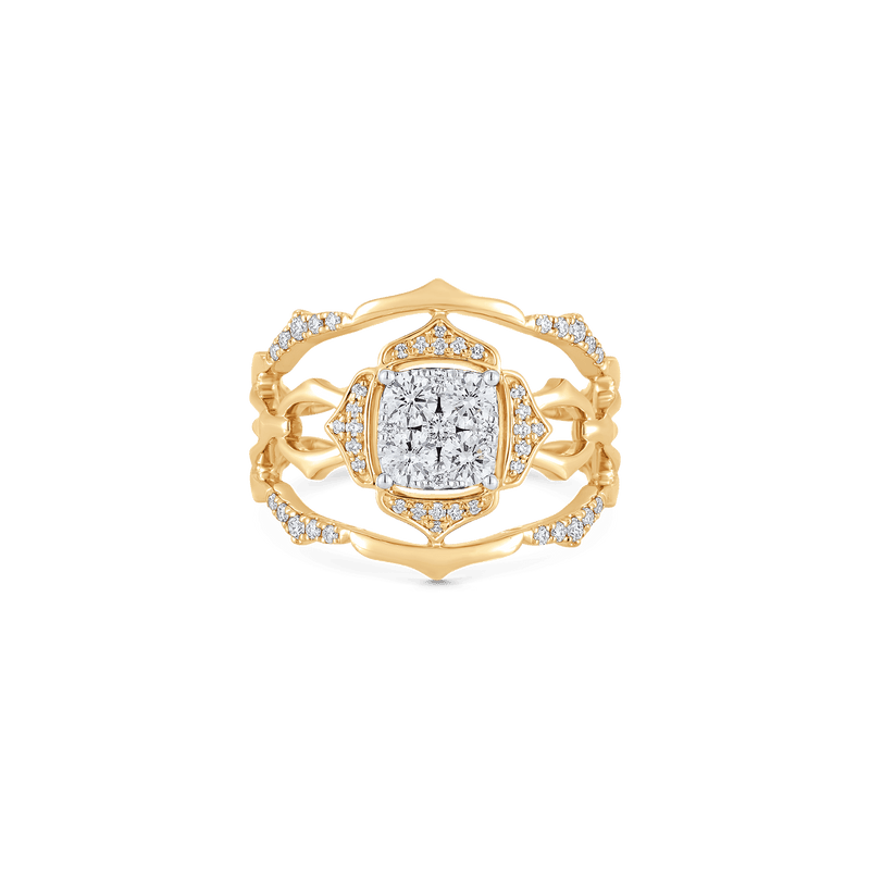 Lucia Leela Open Diamond Ring - Sara Weinstock Fine Jewelry