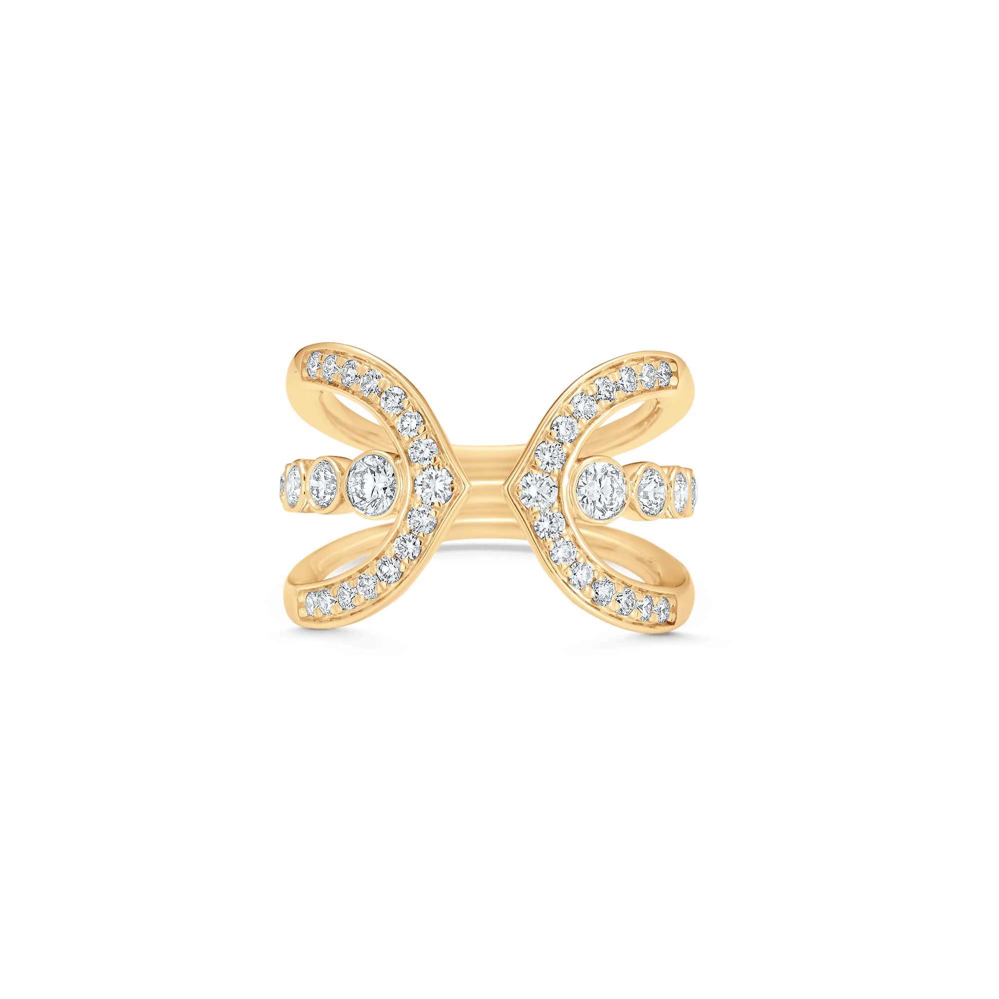 Lucia Luxe PavÃ© Claw Ring - Sara Weinstock Fine Jewelry