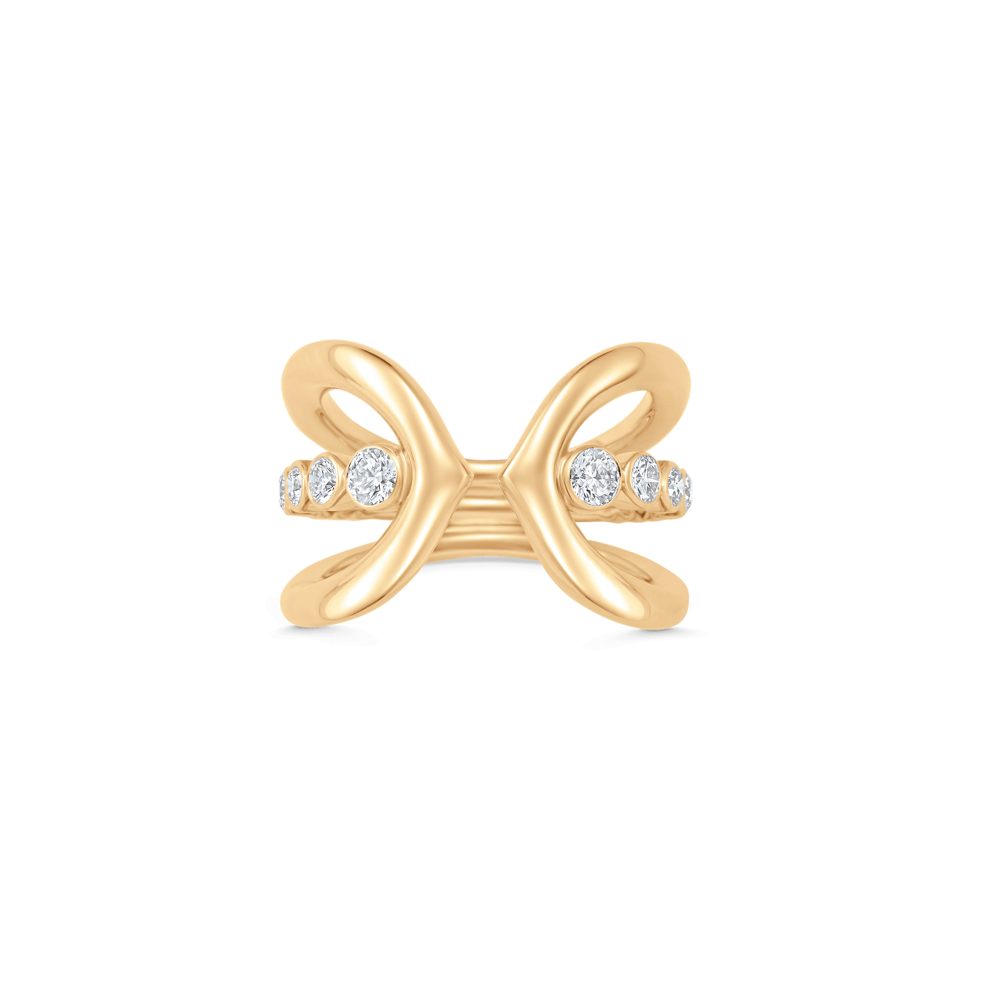 Lucia Petite PavÃ© Claw Ring - Sara Weinstock Fine Jewelry