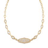 Lucia Taj Tag Necklace - Sara Weinstock Fine Jewelry