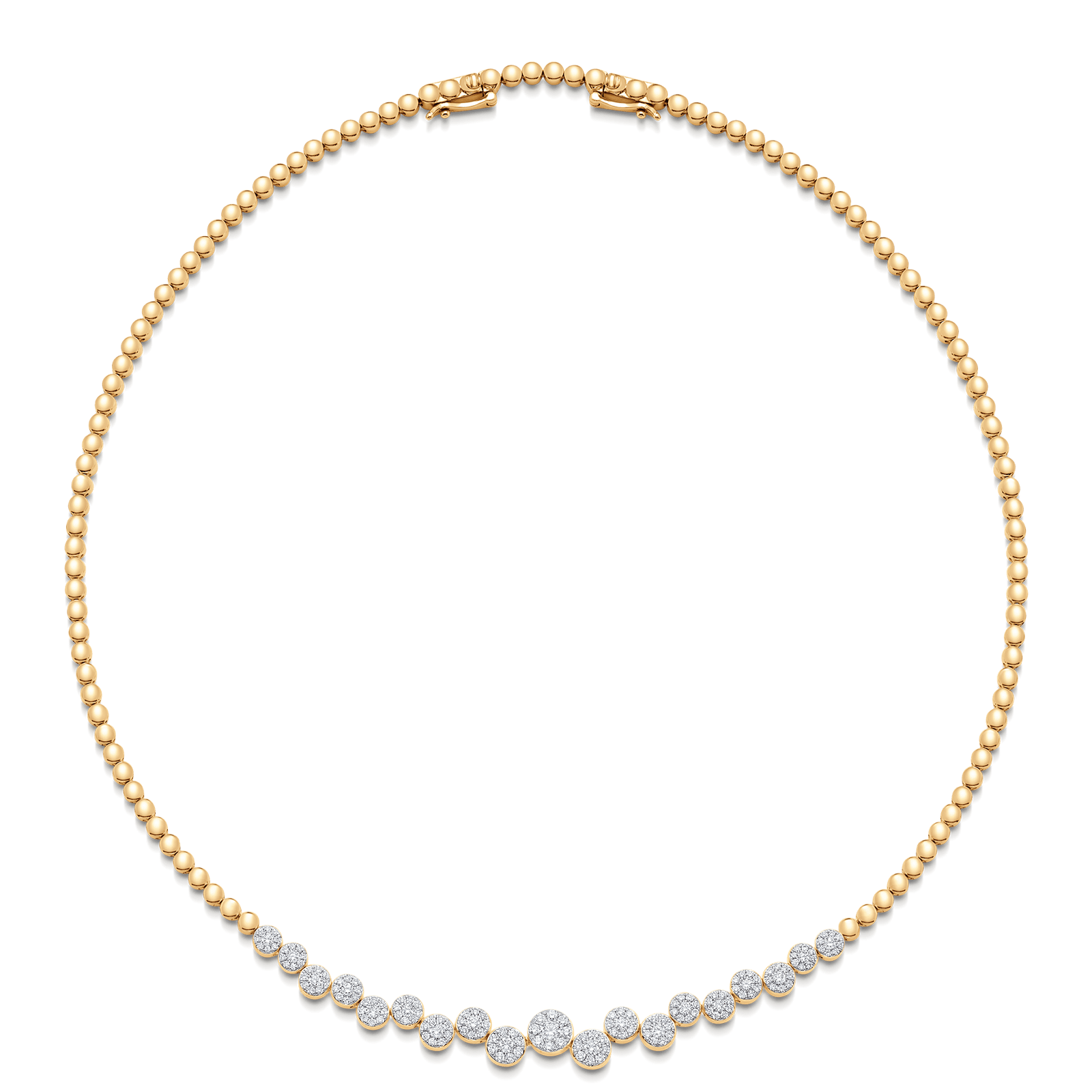 Muna Round Diamond Choker - Sara Weinstock Fine Jewelry