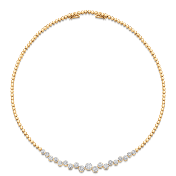 Muna Round Diamond Choker - Sara Weinstock Fine Jewelry