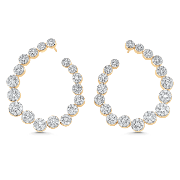 Shrungar Ornament Ladies Gold Earring at Rs 8000/pair in Surat | ID:  18241764697