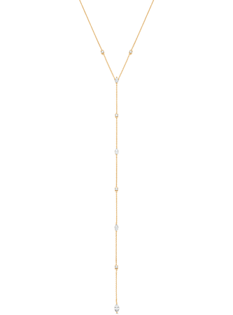 Purity Diamond Lariat Gold Chain Drop Necklace | Designer Fine Jewelry by  Sara Weinstock