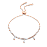 Purity Pear Diamond Bolo Bracelet - Sara Weinstock Fine Jewelry