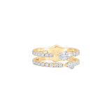 Purity Two Pear Diamond Ring - Sara Weinstock Fine Jewelry