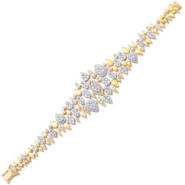 Reverie Couture Diamond Statement Bracelet - Sara Weinstock Fine Jewelry