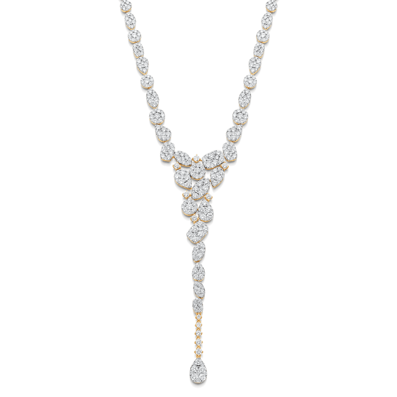 Reverie Couture Lariat Diamond Drop Necklace - Sara Weinstock Fine Jewelry