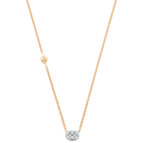 Reverie Cushion Diamond Cluster Necklace - Sara Weinstock Fine Jewelry