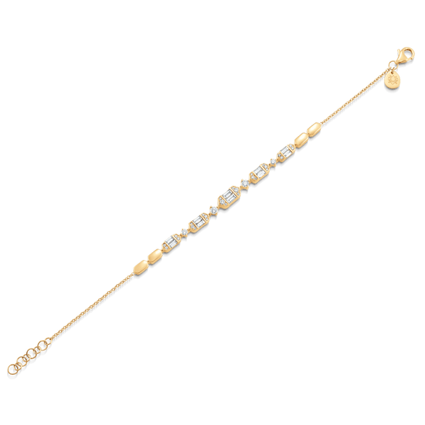 Taj Baguette Diamond Bracelet - Sara Weinstock Fine Jewelry
