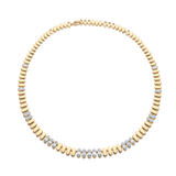 Taj Baguette Illusion Statement Necklace - Sara Weinstock Fine Jewelry