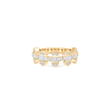 Taj Baguette Vertical Partial Diamond Ring - Sara Weinstock Fine Jewelry
