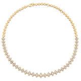 Taj Vertical Baguette Diamond Choker - Sara Weinstock Fine Jewelry