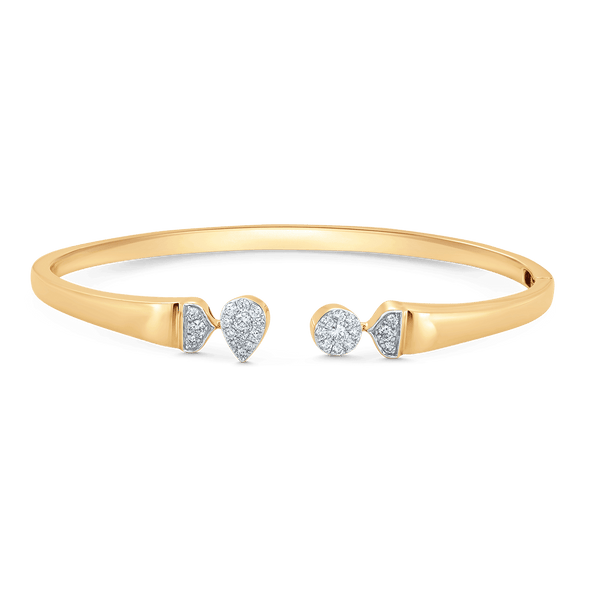 Unity Toi Et Moi Cuff Bracelet - Sara Weinstock Fine Jewelry