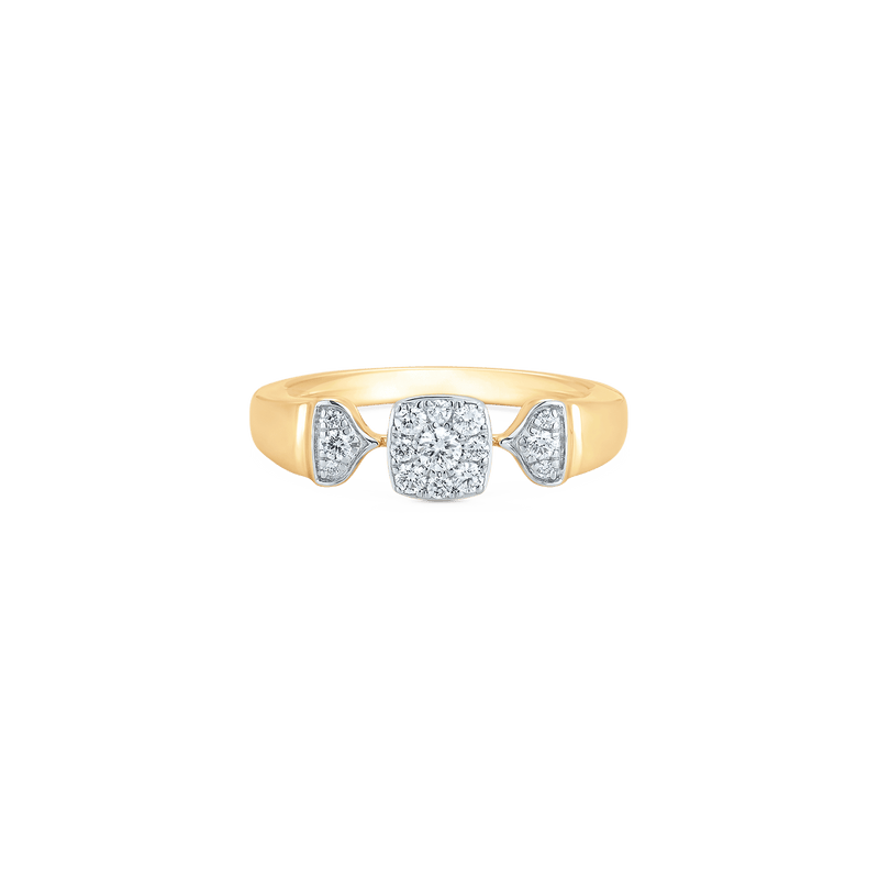 Unity Trois Illusion Three-Stone Ring - Sara Weinstock Fine Jewelry